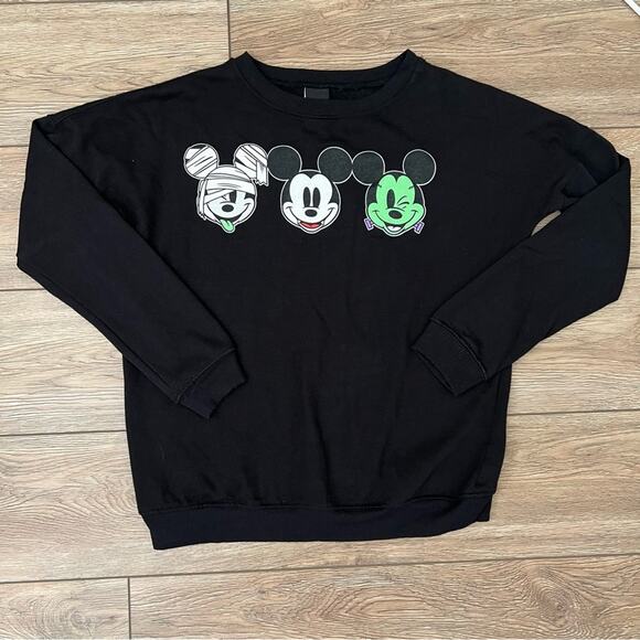 Disney Halloween Mickey Mouse monster black sweatshirt - Picture 2 of 7